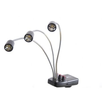Falcon Eyes Macro LED Lampe DV-3B auf Batterie
