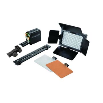 Falcon Eyes LED Lampe Set Dimmbar DV-96V-K1 auf Batterie