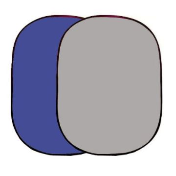 Falcon Eyes Background Board BCP-07-03 Blau/Grau 148x200 cm 