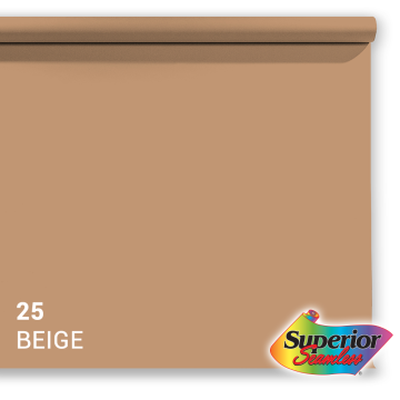 Superior Hintergrund Papier 25 Beige 2,72 x 11m