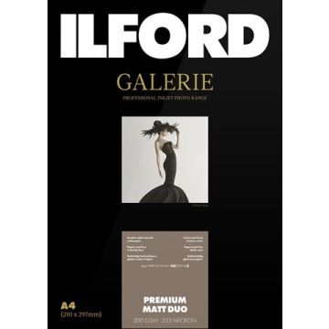 Ilford Galerie Premium Matt Duo 200g A2 50 Blatt