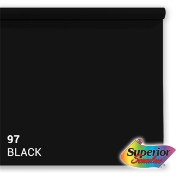 Superior Hintergrund Papier 97 Black 3,56 x 15m Superior Hintergrund Papier 97 Black 3,56 x 15m