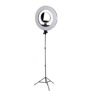 StudioKing Ringlicht-Set LED-480ASK mit Stativ
