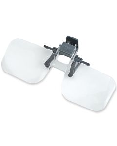 Carson Lupenbrille 2x (+4.00 Dioptrie) zum Aufstecken und Aufklappen