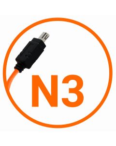 Miops Kamera Verbindungskabel Nikon N3 Orange