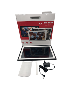 Frameo Digitaler Fotorahmen GW-P156 Schwarz 15.6 Inch