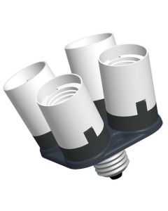 Falcon Eyes Lampenhalterung AD-4E27 von 1 zu 4 Lampen