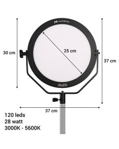 Falcon Eyes Bi-Color LED Lampe Sophiez SO-28TD auf 230V