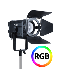 Falcon Eyes RGB LED Fresnel Spot Dimmbar DM4 400W