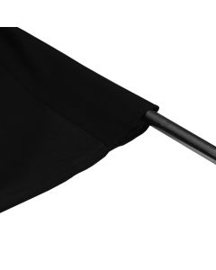 Falcon Eyes Stoffhintergrund BCP-102 2,7x7 m Schwarz