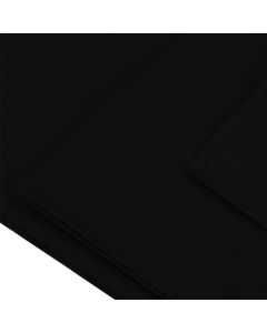 Falcon Eyes Hintergrund Stoff 1,5 x 2,8m Schwarz