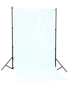 Linkstar Hintergrundsystem BSK-2016W + Weißer Stoff