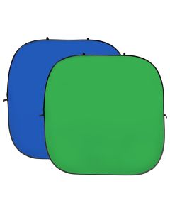 StudioKing Background Board Grün/Blau 240x240 cm