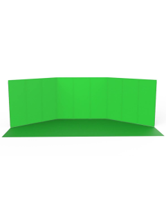StudioKing Panorama Hintergrund Green Screen FSF-240900PT 240x900cm