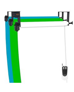 StudioKing Hintergrundsystem Elektrisch B-3WE für 3 Rollen