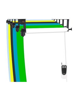 StudioKing Hintergrundsystem Elektrisch B-6WE für 6 Rollen