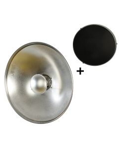 StudioKing Beauty Dish Silber SK-BD550 55 cm mit Waben