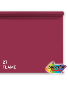 Superior Hintergrund Papier 27 Flame 1,35 x 11m