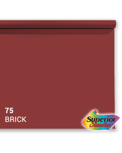 Superior Hintergrund Papier 75 Brick 1,35 x 11m