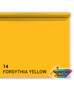 Superior Hintergrund Papier 14 Forsythia Yellow 2,72 x 11m