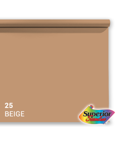 Superior Hintergrund Papier 25 Beige 2,72 x 11m