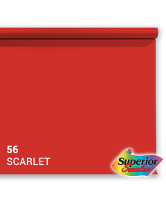 Superior Hintergrund Papier 56 Scarlet 2,72 x 11m