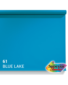 Superior Hintergrund Papier 61 Blue Lake 2,72 x 11m