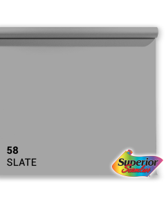 Superior Hintergrund Papier 58 Slate Grey 2,72 x 25m
