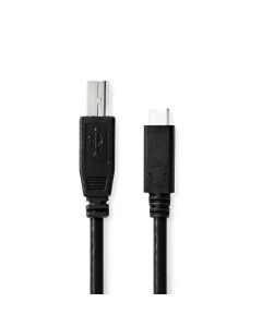 USB Kabel 2m USB-C zum USB-B