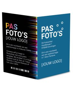 Benel Muster Passfoto-Mappe mit Druck