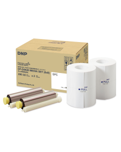 DNP Papier 2 Rollen je 200 St. 15x20 Perforiert auf 7,5x20 cm für DS620