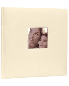 Zep Foto Album OW313130 Cotton Con Velina White mit 30 Seiten 31x31 cm