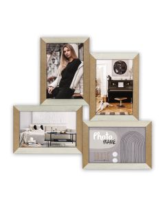 Zep Bilderrahmen DN496W Vercelli White 4Q 4x 10x15 cm