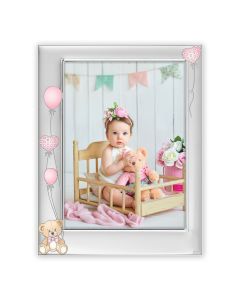 Baby Bilderrahmen B17346P Ivan Pink 10x15 cm