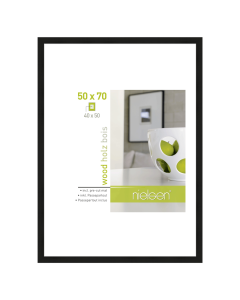 Nielsen Bilderrahmen 8988031 Apollon Schwarz 50x70 / 40x50 cm