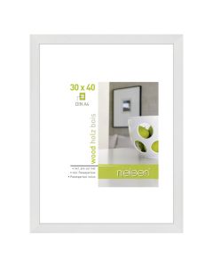 Nielsen Bilderrahmen 8988017 Apollon Weiß 30x40 / 21x29,7 cm