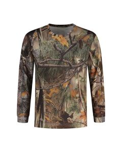 Stealth Gear T-Shirt Langarm Camo Forest Print Größe L