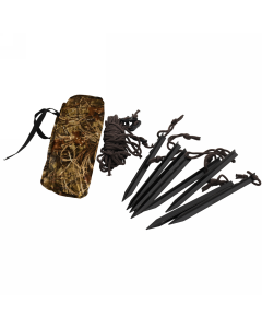 Buteo Photo Gear Tasche mit Heringen und Seilen Braun