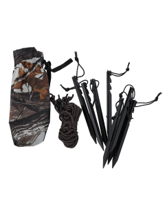 Buteo Photo Gear Tasche mit Heringen und Seilen Schnee